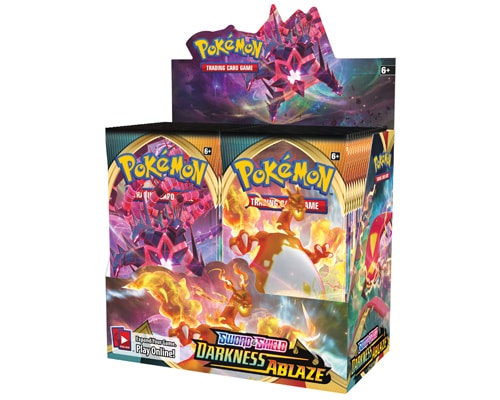 Details about   POKEMON SWSH3 DARKNESS ABLAZE SEALED BOOSTER BOX *CANADA ONLY* 