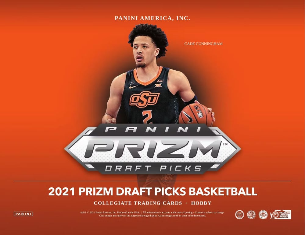 2023-24 Panini Prizm Draft Picks Collegiate Basketball Hobby Box