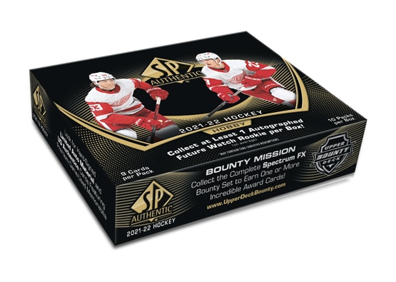 2021/22 Upper Deck SP Game Used Hockey Hobby Box – Papajay Cards