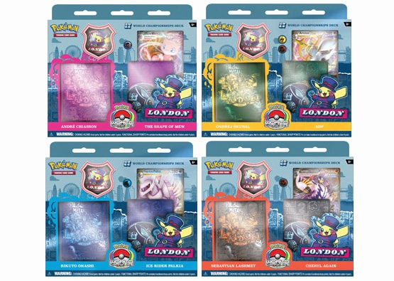 2022 World Championships Set of 4 Decks (Pokemon)