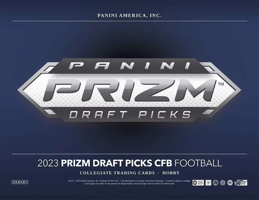 2023 PANINI PRIZM DRAFT PICKS FOOTBALL HOBBY BOX - Breakaway Sports Cards