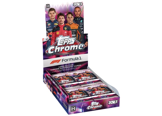 2023 TOPPS CHROME FORMULA 1 RACING HOBBY BOX - Breakaway Sports Cards