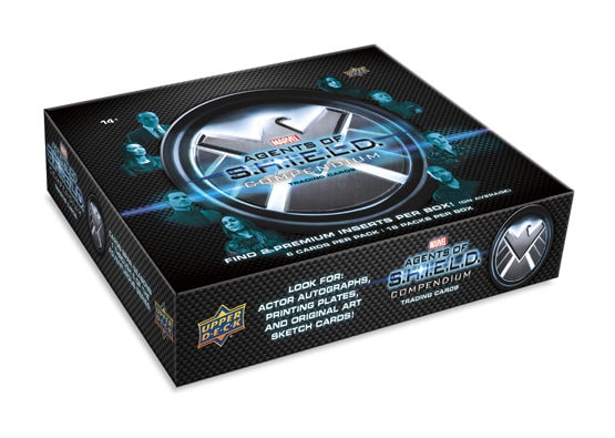 Upper Deck Marvel Agents of Shield Compendium Hobby Box