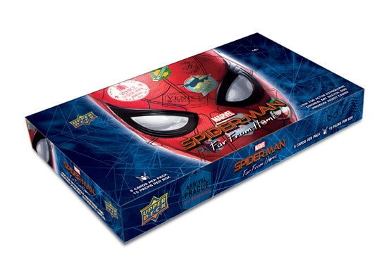 Upper Deck Marvel Spiderman Far From Home Hobby Box