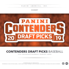 2019 Panini Contenders Draft Picks Baseball Hobby Box