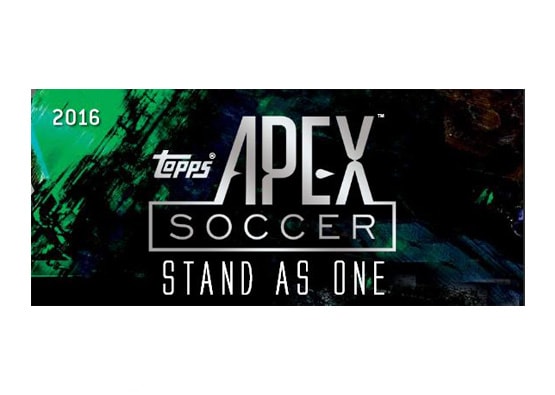 2016 TOPPS APEX SOCCER HOBBY BOX