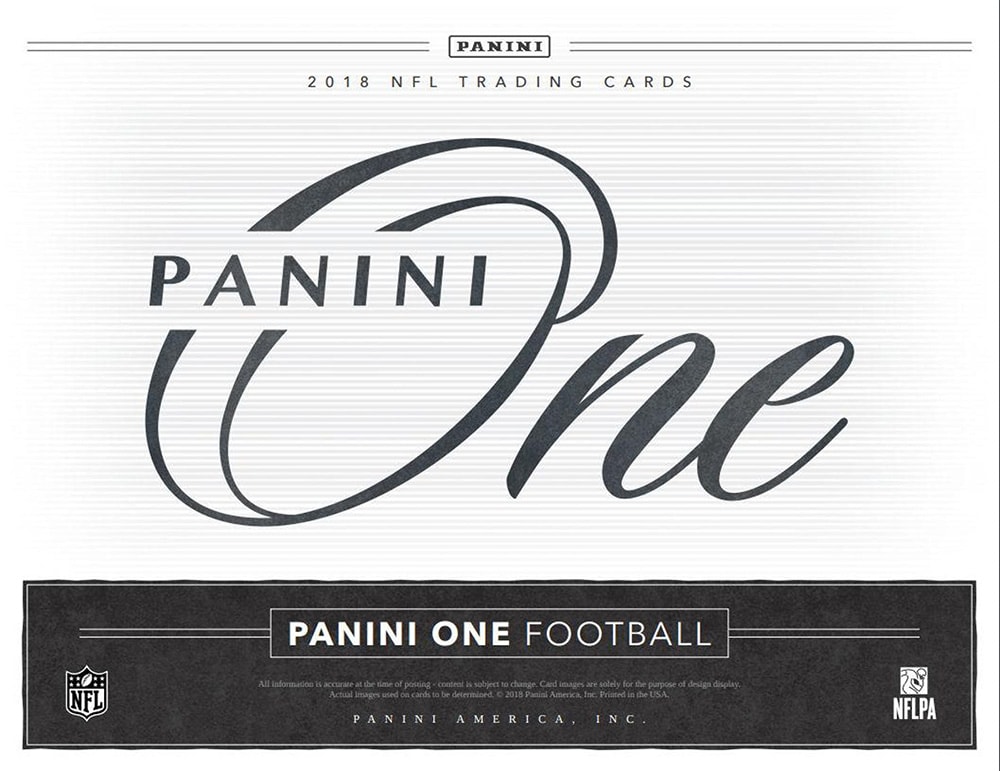 2018 PANINI ONE FOOTBALL HOBBY BOX
