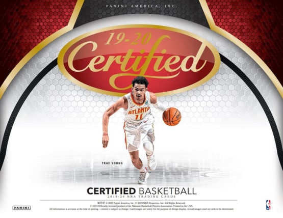 2019-20 Panini Certified Basketball Hobby Box