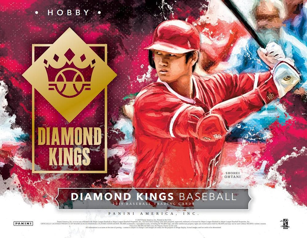 2019 PANINI DIAMOND KINGS BASEBALL HOBBY BOX