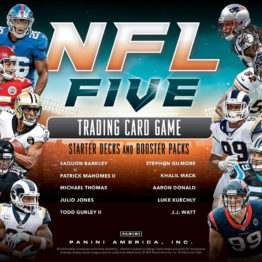 2019 PANINI NFL FIVE TRADING CARD GAME BOOSTER BOX