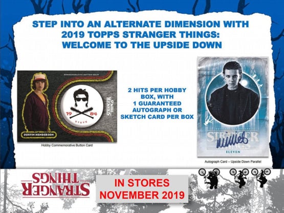 Topps Stranger Things Welcome to the Upside Down Hobby Box