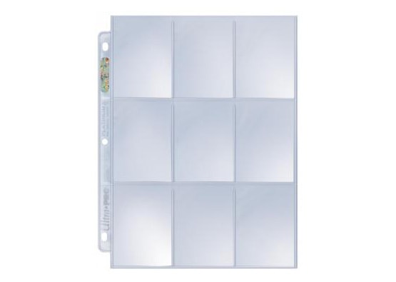 ULTRA PRO 9 POCKET PLATINUM PAGE BOX (100 PAGES)