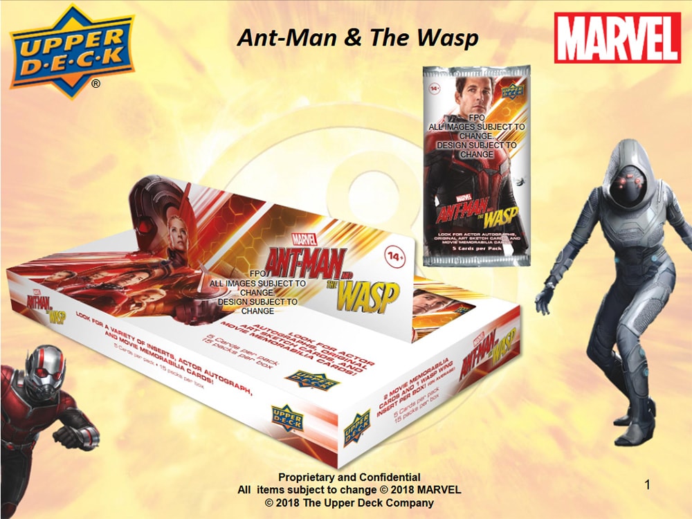 MARVEL ANTMAN AND THE WASP HOBBY BOX