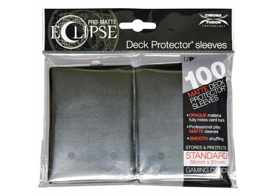 ULTRA PRO PRO-MATTE ECLIPSE BLACK CARD SLEEVES (100 COUNT PACK)