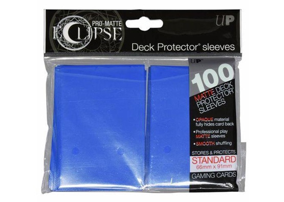 ULTRA PRO PRO-MATTE ECLIPSE BLUE CARD SLEEVES (100 COUNT PACK)