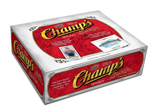 15-16 UPPER DECK CHAMPS HOCKEY 10 BOX CASE