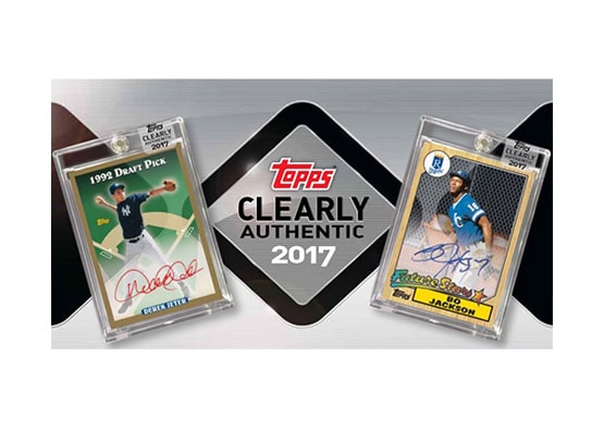2017 TOPPS CLEARLY AUTHENTIC BASEBALL HOBBY BOX