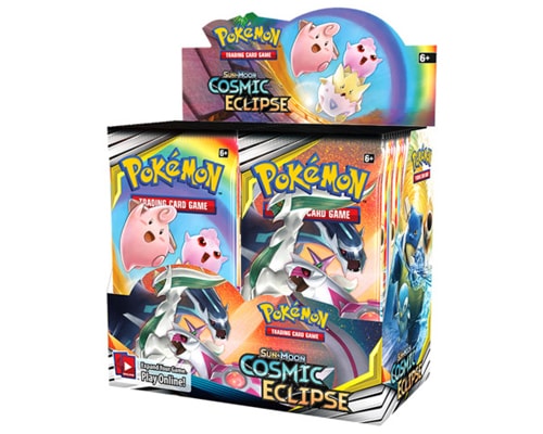 Pokemon Sun and Moon Cosmic Eclipse booster box