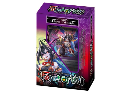 FORCE OF WILL CHILDREN OF THE NIGHT DARKNESS STARTER DECK