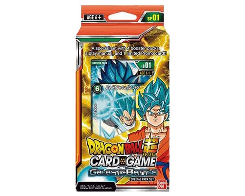 DRAGON BALL SUPER GALACTIC BATTLE SPECIAL PACK (BOX OF 6)