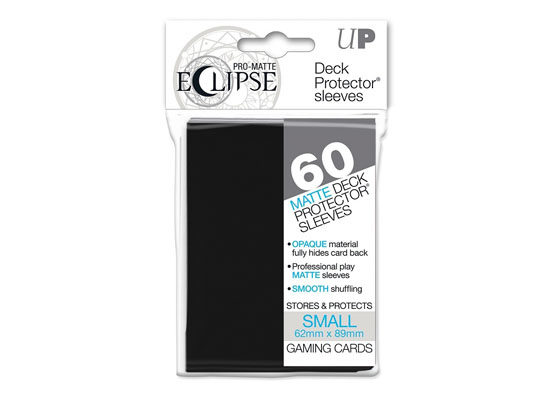 ULTRA PRO PRO-MATTE ECLIPSE BLACK SMALL CARD SLEEVES (60 COUNT PACK ...