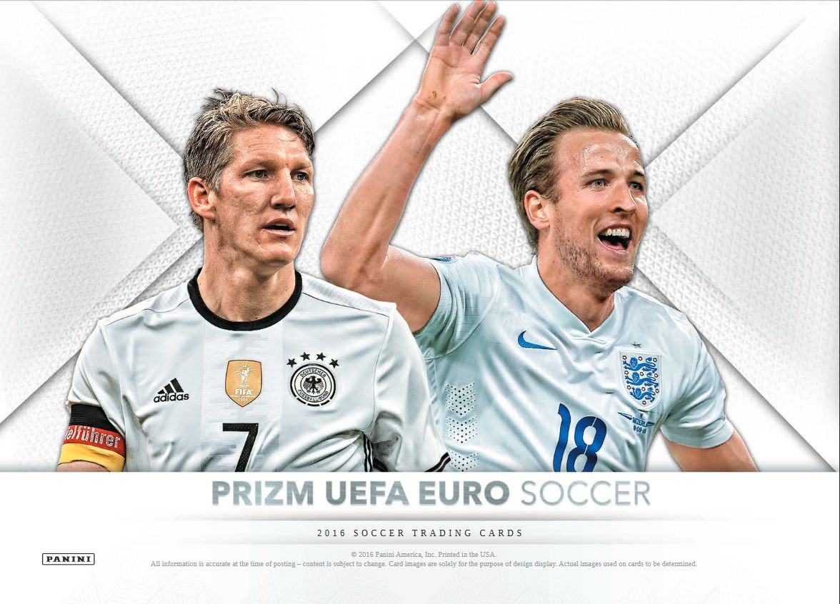 2016 PANINI UEFA EURO PRIZM SOCCER HOBBY BOX