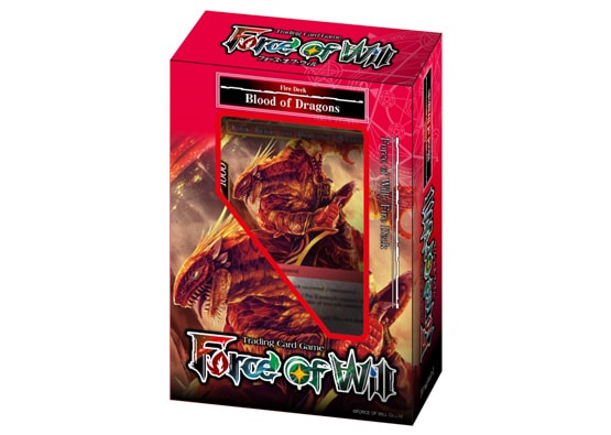 FORCE OF WILL BLOOD OF DRAGONS FIRE STARTER DECK