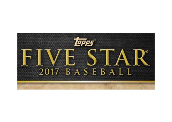 2017 TOPPS FIVE STAR BASEBALL HOBBY BOX