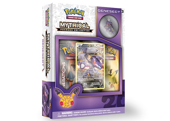 POKEMON GENESECT MYTHICAL COLLECTION BOX