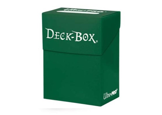 ULTRA PRO GREEN DECK BOX