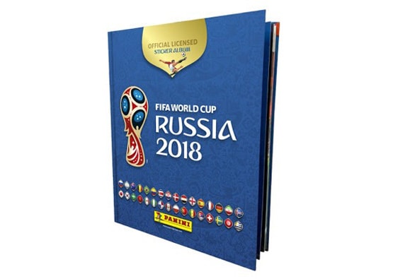 2018 PANINI WORLD CUP SOCCER STICKER HARDCOVER ALBUM