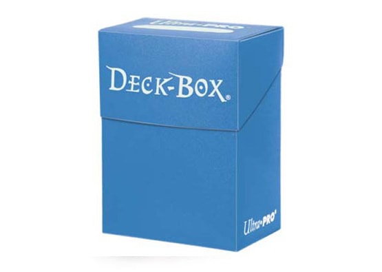 ULTRA PRO LIGHT BLUE DECK BOX