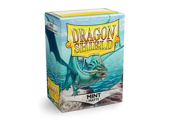 DRAGON SHIELD MINT MATTE CARD SLEEVES (100 COUNT PACK)