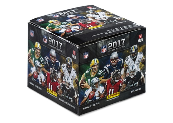2017 PANINI NFL FOOTBALL STICKER BOX