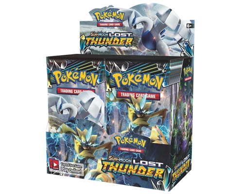 POKEMON SUN AND MOON LOST THUNDER BOOSTER BOX