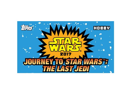 2017 TOPPS STAR WARS JOURNEY TO THE LAST JEDI HOBBY BOX