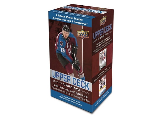 2016-17 UPPER DECK SERIES 2 HOCKEY BLASTER BOX