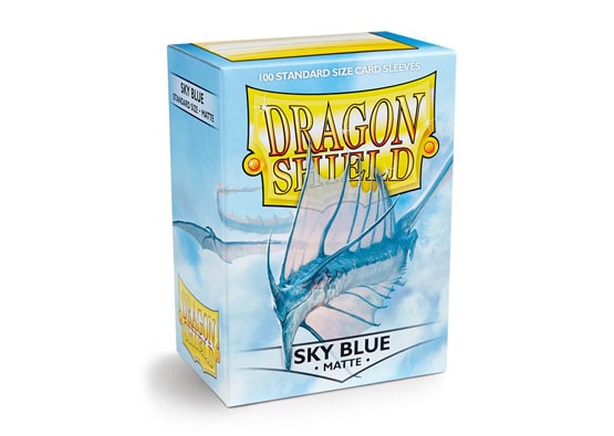 DRAGON SHIELD SKY BLUE MATTE CARD SLEEVES (100 COUNT PACK)