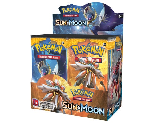POKEMON SUN AND MOON BOOSTER CASE