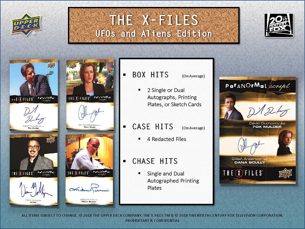 X-FILES Trading Cards Complete Box 