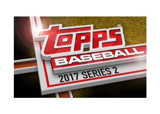 2017 TOPPS SERIES 2 BASEBALL HOBBY BOX