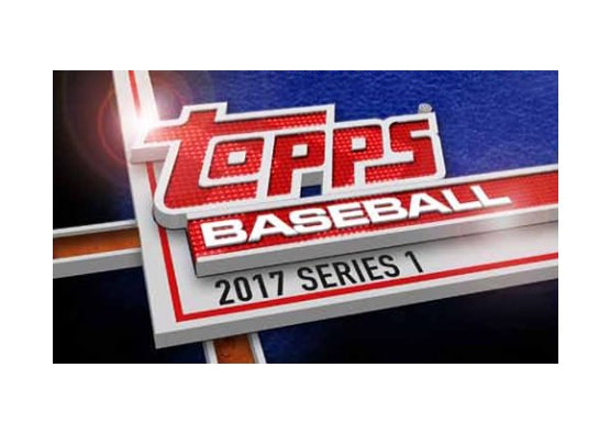 2017 TOPPS SERIES 1 BASEBALL HOBBY BOX