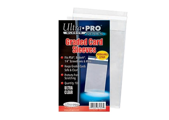ULTRA PRO GRADED CARD SLEEVES (100 COUNT PACK)