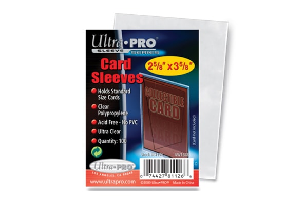 ULTRA PRO SOFT CARD SLEEVES (100 COUNT PACK)