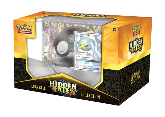 Pokemon Hidden Fates Shiny Metagross GX Ultra Ball Collection Box