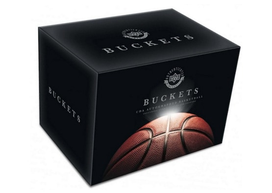 2019 UPPER DECK AUTHENTICATED BUCKETS AUTOGRAPHED BASKETBALL BOX