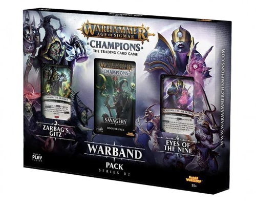 WARHAMMER AGE OF SIGMAR CHAMPIONS WARBAND SERIES 2 PACK
