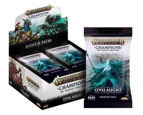 WARHAMMER AGE OF SIGMAR CHAMPIONS ONSLAUGHT BOOSTER BOX