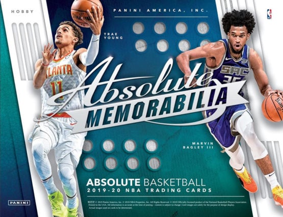 2019-20 Panini Absolute Memorabilia Basketball Hobby Box