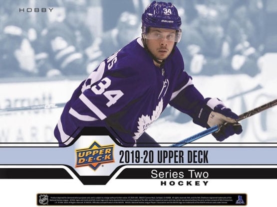 2019-20 Upper Deck Series 2 Hockey Hobby Box